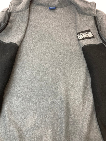 【中古品】【メンズ】 QUARTER SNACKS L/S FULL ZIP FLEECE JACKET クウォータースナックス ロングスリーブ フルジップ フリースジャケット アウター 142-250212-yn-15-min サイズ：XL カラー：グレー 万代Net店