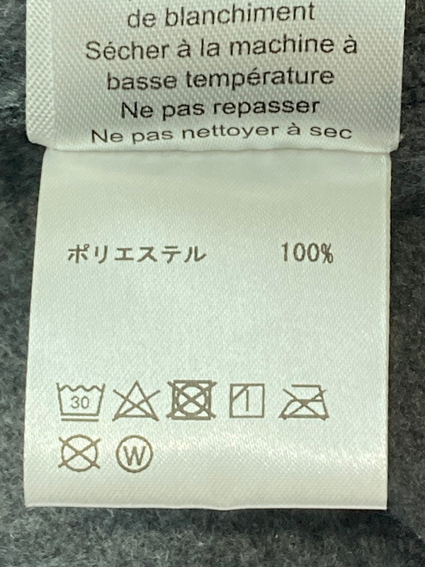 【中古品】【メンズ】 QUARTER SNACKS L/S FULL ZIP FLEECE JACKET クウォータースナックス ロングスリーブ フルジップ フリースジャケット アウター 142-250212-yn-15-min サイズ：XL カラー：グレー 万代Net店