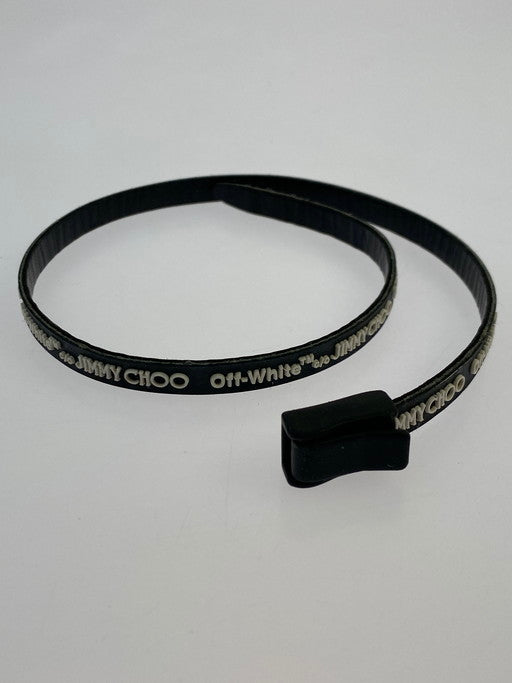 【中古品】【メンズ】 OFF-WHITE オフホワイト ×JIMMY CHOO ジミーチュウ BRACELET ブレスレット アクセサリー 193-250204-jt-21-min カラー：ブラック 万代Net店