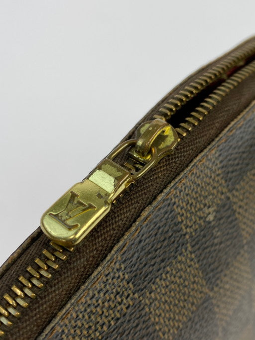 【中古品】【レディース】 LOUIS VUITTON ルイ・ヴィトン ダミエ/ポシェット・コスメティック PM N47516 CA1014 ポーチ 179-250204-yn-19-min カラー：ブラウン 万代Net店