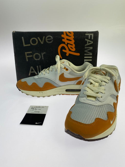 【中古品】【メンズ】 NIKE ナイキ AIR MAX １ P DH1348-001 エアマックス ワン パタ スニーカー 靴 160-250204-yn-03-min サイズ：27.0cm US9 カラー：METALLIC SILVER/MONARCH 万代Net店