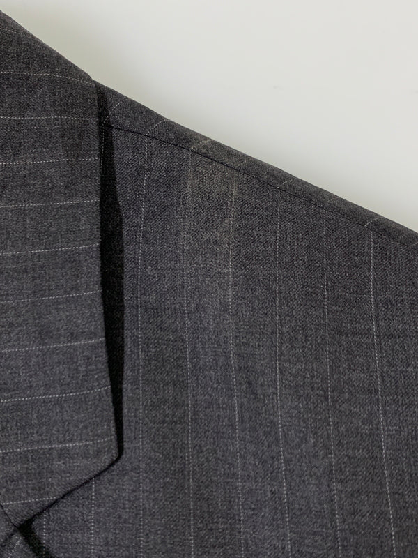 【現状渡し品】【メンズ】 CHAPS RALPH LAUREN チャップス ラルフローレン TAILORED JACKET テーラードジャケット アウター 146-260617-yn-08-min サイズ：表記不明 下記参照 カラー：ダークグレー 万代Net店