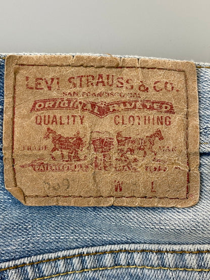 【中古品】【メンズ】 Levi's リーバイス 569 LOOSE STRAIGHT DENIM PANT デニムパンツ 157-250223-ks-08-min サイズ：34×32 カラー：インディゴ 万代Net店