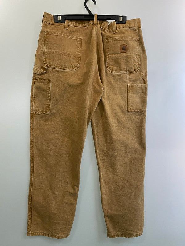 【中古品】【メンズ】 Carhartt カーハート ペインターパンツ ボトムス 157-250223-ks-05-min サイズ：40×32 カラー：ブラウン 万代Net店