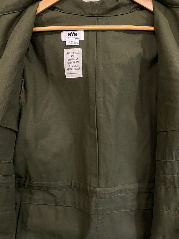 【中古品】【メンズ】  EYE COMME DES GARCONS JUNYAWATANABE MAN アイコムデギャルソンジュンヤワタナベマン WF-J90320AW ARMY FIELD PARKA アーミーフィールドパーカー 140-250201-ks-26-min サイズ：M カラー：カーキ 万代Net店