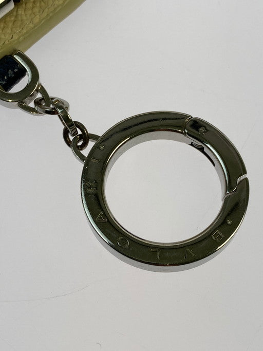 【中古品】【メンズ/レディース】 BVLGARI ブルガリ 6連キーケース キーリング付 290972 キーケース 181-250204-jt-20-min カラー：ネイビー/オフホワイト 万代Net店