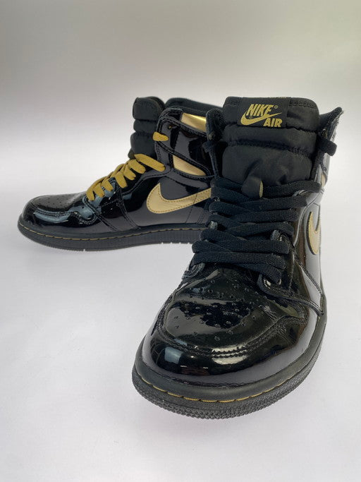 【中古品】【メンズ】 NIKE ナイキ AIR JORDAN 1 HIGH OG 555088-032 エアージョーダン1 ハイ オリジナル スニーカー 靴 160-250204-jt-07-min サイズ：US9 27.0cm カラー：BLACK-METALIC GOLD 万代Net店
