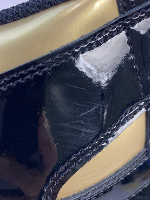 【中古品】【メンズ】 NIKE ナイキ AIR JORDAN 1 HIGH OG 555088-032 エアージョーダン1 ハイ オリジナル スニーカー 靴 160-250204-jt-07-min サイズ：US9 27.0cm カラー：BLACK-METALIC GOLD 万代Net店