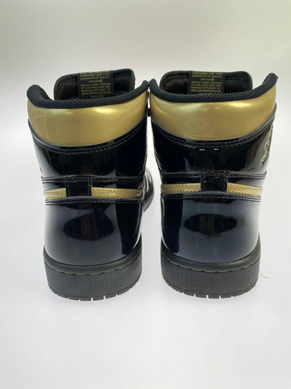 【中古品】【メンズ】 NIKE ナイキ AIR JORDAN 1 HIGH OG 555088-032 エアージョーダン1 ハイ オリジナル スニーカー 靴 160-250204-jt-07-min サイズ：US9 27.0cm カラー：BLACK-METALIC GOLD 万代Net店