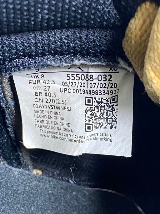 【中古品】【メンズ】 NIKE ナイキ AIR JORDAN 1 HIGH OG 555088-032 エアージョーダン1 ハイ オリジナル スニーカー 靴 160-250204-jt-07-min サイズ：US9 27.0cm カラー：BLACK-METALIC GOLD 万代Net店