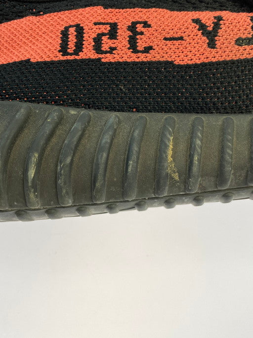 【中古品】【メンズ】 adidas アディダス YEEZY BOOST 350 V2  BY9612 イージーブースト スニーカー 靴 161-250204-jt-10-min サイズ：US10　28.0cm カラー：BLACK /RED/BLACK 万代Net店