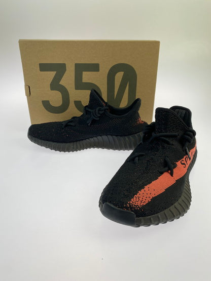 【中古品】【メンズ】 adidas アディダス YEEZY BOOST 350 V2  BY9612 イージーブースト スニーカー 靴 161-250204-jt-10-min サイズ：US10　28.0cm カラー：BLACK /RED/BLACK 万代Net店