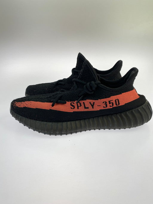 【中古品】【メンズ】 adidas アディダス YEEZY BOOST 350 V2  BY9612 イージーブースト スニーカー 靴 161-250204-jt-10-min サイズ：US10　28.0cm カラー：BLACK /RED/BLACK 万代Net店