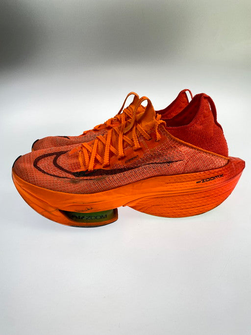 【中古品】【メンズ】 NIKE ナイキ Women's ALPHAFLY NEXT% 2DN3559-800 ウイメンズエア ズーム アルファフライ ネクスト% 2 160-250204-jt-08-min サイズ：US8.5 25.5cm カラー：Total Orange/Bright Crimson/Ghost Green/Black 万代Net店