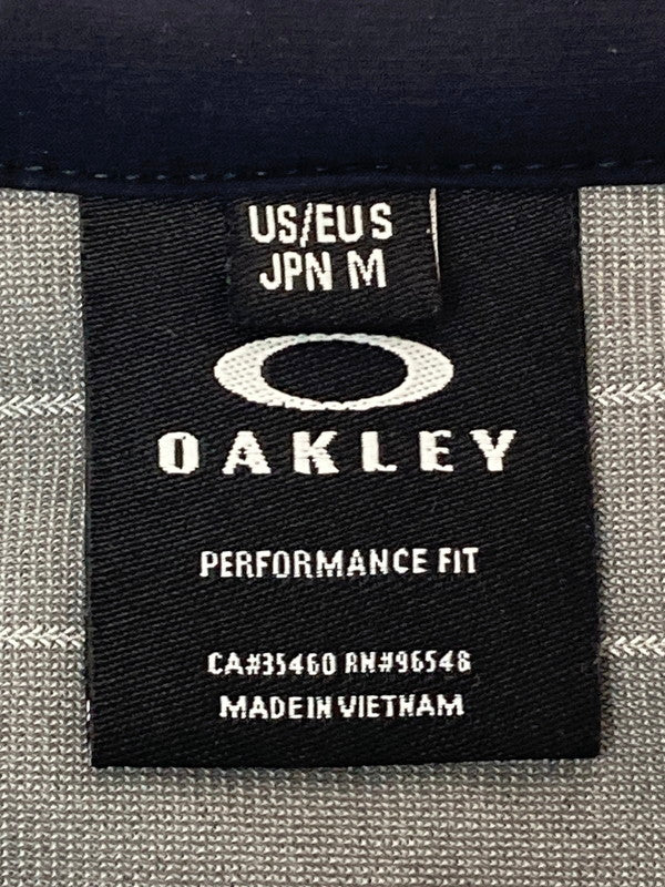 【中古品】【メンズ】 OAKLEY オークリー STW WIND JACKET FOA404680 ウィンド ジャケット アウター 148-250205-yn-25-min サイズ：M カラー：ブラック 万代Net店