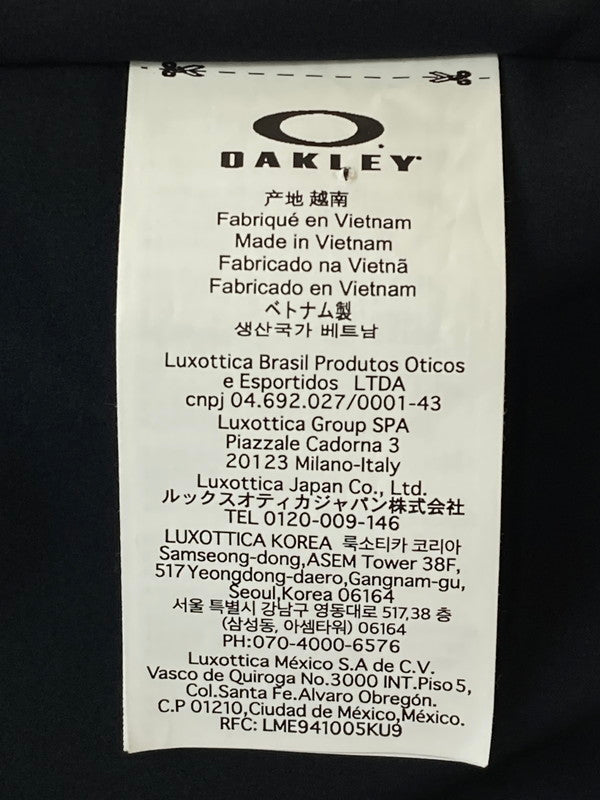 【中古品】【メンズ】 OAKLEY オークリー STW WIND JACKET FOA404680 ウィンド ジャケット アウター 148-250205-yn-25-min サイズ：M カラー：ブラック 万代Net店