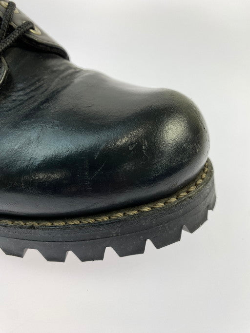 【中古品】【メンズ】 RED WING レッドウィング CLASSIC ROUND VIBRAM  D8165 USA製 レースアップブーツ クラシックラウンド ブーツ 靴 164-250213-jt-16-min サイズ：US 8 カラー：ブラック 万代Net店