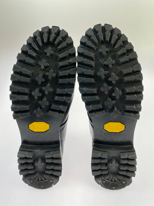 【中古品】【メンズ】 RED WING レッドウィング CLASSIC ROUND VIBRAM  D8165 USA製 レースアップブーツ クラシックラウンド ブーツ 靴 164-250213-jt-16-min サイズ：US 8 カラー：ブラック 万代Net店