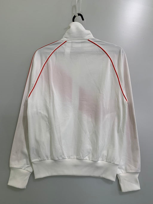 【中古品】【メンズ】 adidas アディダス HC0297 リーベルプレート85 TRACK JACKET トラックジャケット 148-250209-ks-05-min サイズ：S カラー：ホワイト/レッド 万代Net店