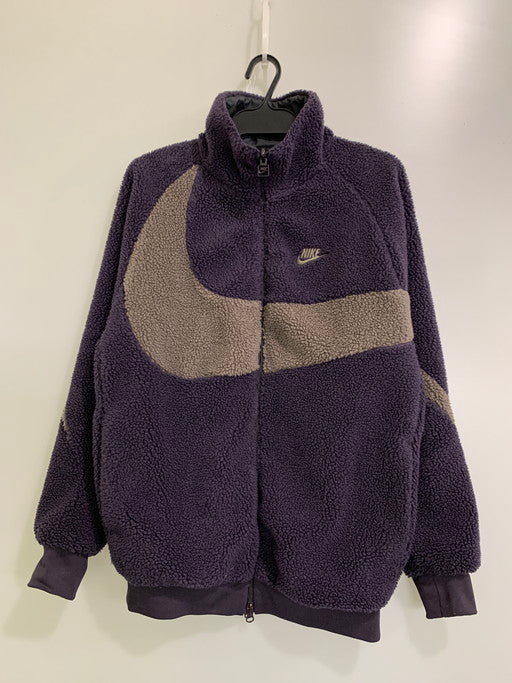 【中古品】【メンズ】 NIKE ナイキ BQ6546-540 VM SWOOSH FULL ZIP JACKET リバーシブルジャケット 148-250209-ks-06-min サイズ：S カラー：パープル/グレー 万代Net店