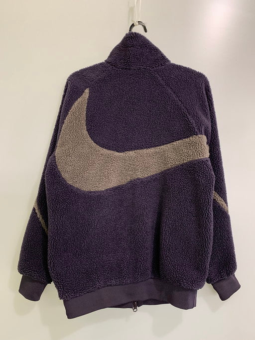 【中古品】【メンズ】 NIKE ナイキ BQ6546-540 VM SWOOSH FULL ZIP JACKET リバーシブルジャケット 148-250209-ks-06-min サイズ：S カラー：パープル/グレー 万代Net店