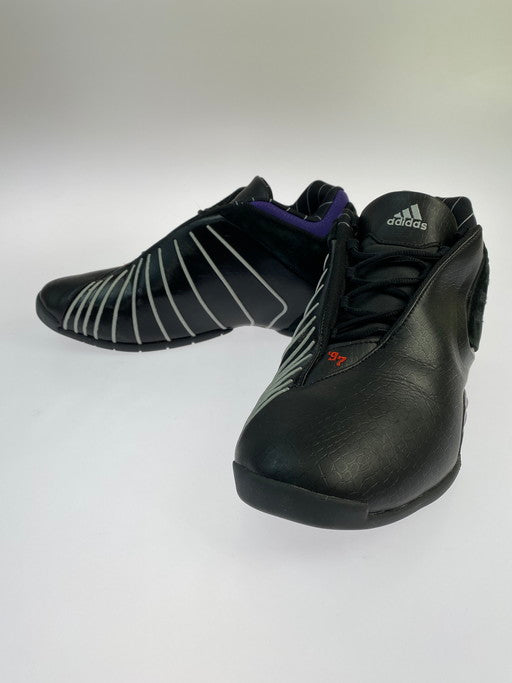 【中古品】【メンズ】 adidas アディダス GY2394 T-MAC 3 RESTOMOD 'RAPTORS' 靴 シューズ スニーカー 161-250211-AS-17-min サイズ：29cm カラー：ブラック/パープル 万代Net店