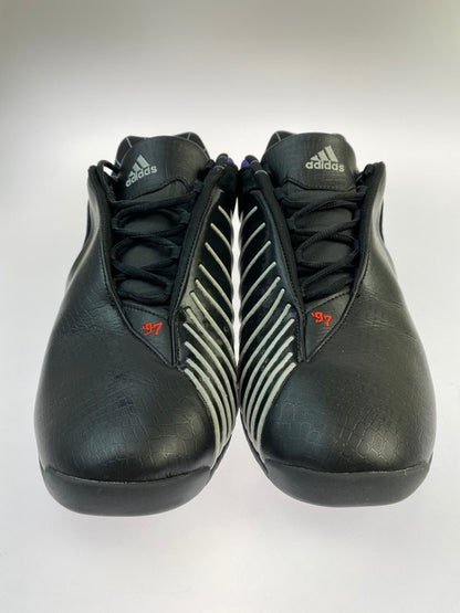 【中古品】【メンズ】 adidas アディダス GY2394 T-MAC 3 RESTOMOD 'RAPTORS' 靴 シューズ スニーカー 161-250211-AS-17-min サイズ：29cm カラー：ブラック/パープル 万代Net店