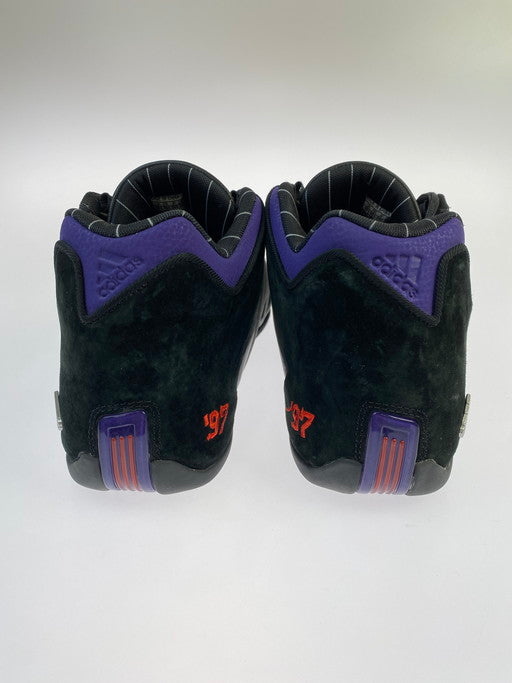 【中古品】【メンズ】 adidas アディダス GY2394 T-MAC 3 RESTOMOD 'RAPTORS' 靴 シューズ スニーカー 161-250211-AS-17-min サイズ：29cm カラー：ブラック/パープル 万代Net店