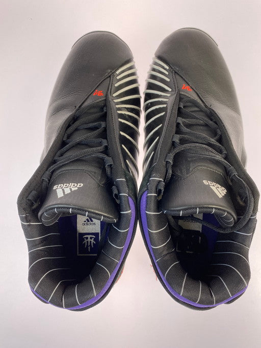 【中古品】【メンズ】 adidas アディダス GY2394 T-MAC 3 RESTOMOD 'RAPTORS' 靴 シューズ スニーカー 161-250211-AS-17-min サイズ：29cm カラー：ブラック/パープル 万代Net店