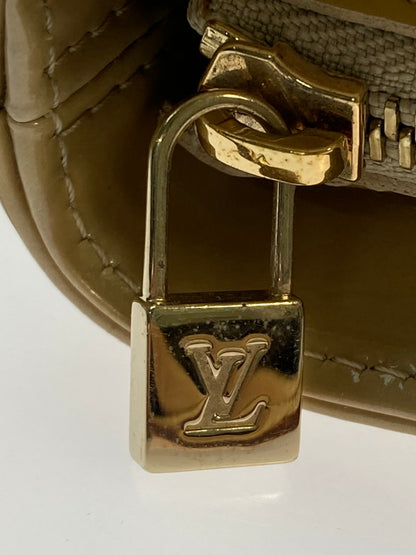 【中古品】【レディース】 LOUIS VUITTON ルイ・ヴィトン ヴェルニ ヒューストン  M91004 LM0032 ハンドバッグ カバン 179-250213-jt-13-min カラー：ベージュ系 万代Net店