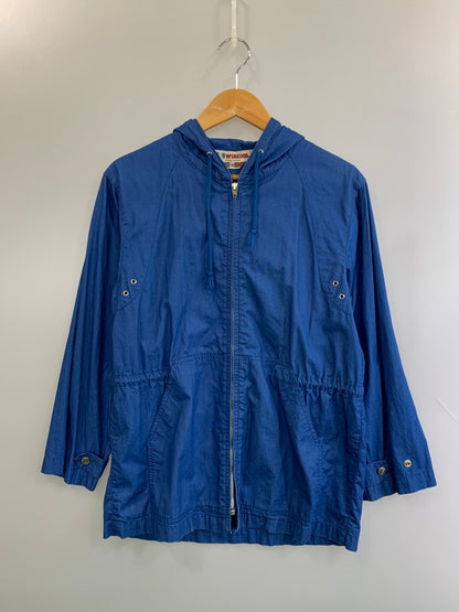 【現状渡し品】【メンズ】 MCGREGOR マックレガー W11-2409 三角タグ COTTON HOODED JACKET コットンフーディジャケット アウター 146-260610-kt-11-min サイズ：M カラー：ブルー 万代Net店