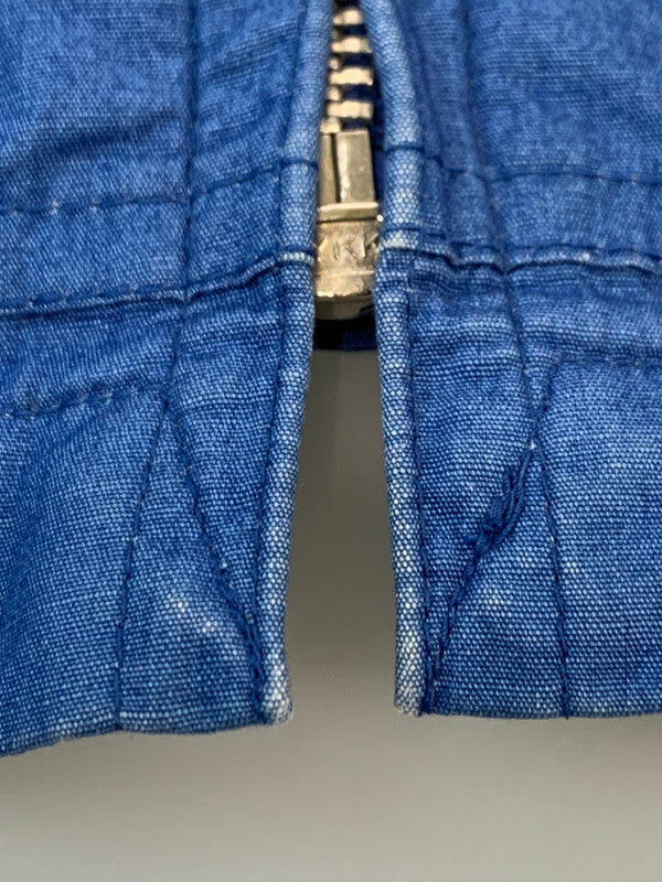 【現状渡し品】【メンズ】 MCGREGOR マックレガー W11-2409 三角タグ COTTON HOODED JACKET コットンフーディジャケット アウター 146-260610-kt-11-min サイズ：M カラー：ブルー 万代Net店