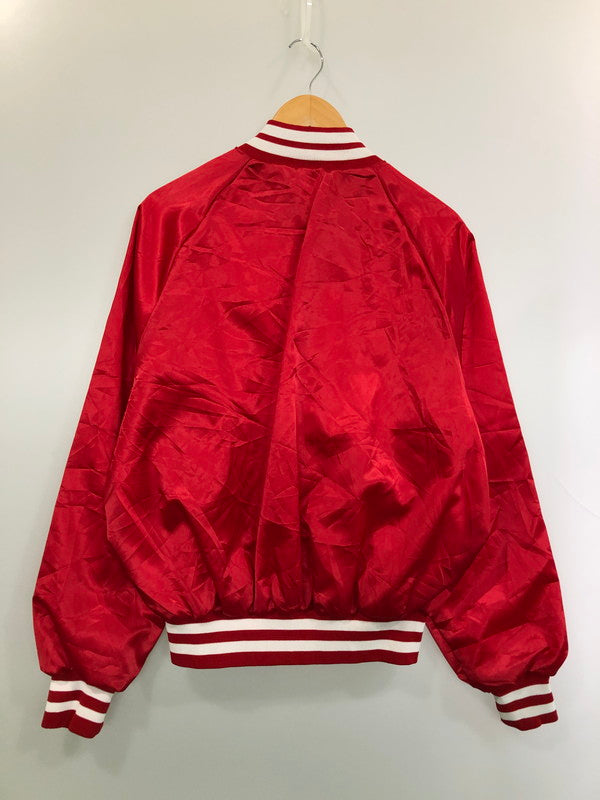 【中古品】【メンズ】 KING LOUIE キングルイ PRO FIT NYLON STADIUM JACKET ナイロンスタジアムジャケット 146-260423-zi-17-min サイズ：L カラー：レッド 万代Net店