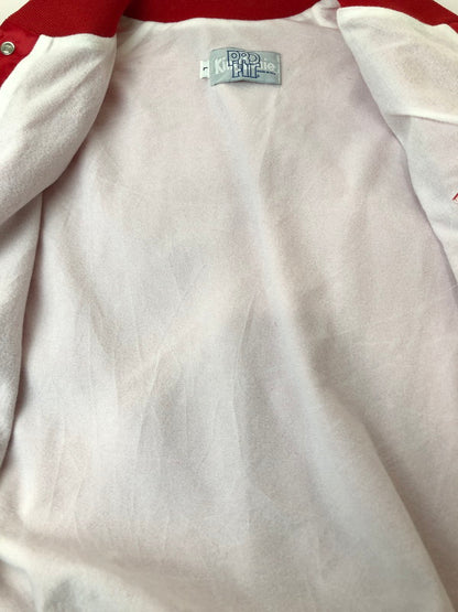 【中古品】【メンズ】 KING LOUIE キングルイ PRO FIT NYLON STADIUM JACKET ナイロンスタジアムジャケット 146-260423-zi-17-min サイズ：L カラー：レッド 万代Net店