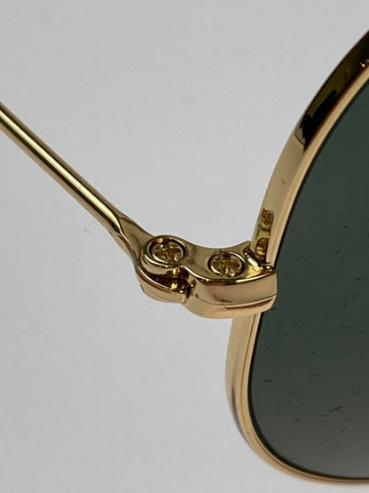 【中古品】【メンズ】 Ray-Ban レイバン AVIATOR LARGE METAL II RB3026 アビエーター ラージ メタル2 サングラス アイウェア 203-250213-jt-11-min サイズ：62□14 140 カラー：ゴールド/ブラック 万代Net店