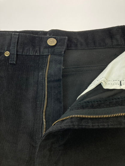 【中古品】 LEE リー 80S CORDUROY PANT 200-2801 コーデュロイパンツ 80年代 メンズ ボトムス パンツ 157-250219-em-08-min サイズ：29×34 カラー：ブラック 万代Net店