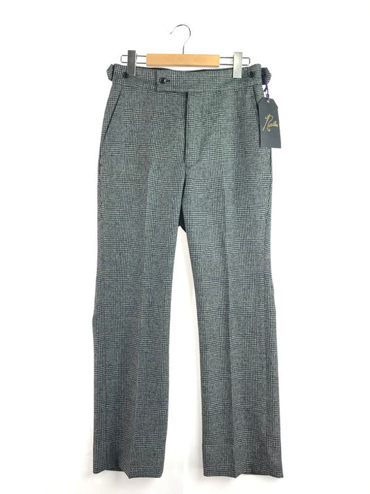 【中古品】【メンズ】 Needles ニードルス SIDE TAB TROUSER POLY GLEN PLAID NS143 サイド タブ トラウザーパンツ グレンチェック ボトムス 151-260111-na-01-tag サイズ：XS カラー：グレー系 万代Net店