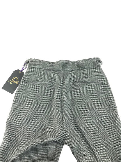 【中古品】【メンズ】 Needles ニードルス SIDE TAB TROUSER POLY GLEN PLAID NS143 サイド タブ トラウザーパンツ グレンチェック ボトムス 151-260111-na-01-tag サイズ：XS カラー：グレー系 万代Net店
