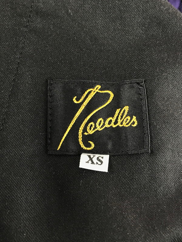 【中古品】【メンズ】 Needles ニードルス SIDE TAB TROUSER POLY GLEN PLAID NS143 サイド タブ トラウザーパンツ グレンチェック ボトムス 151-260111-na-01-tag サイズ：XS カラー：グレー系 万代Net店