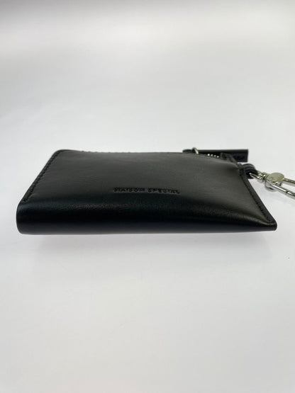 【中古品】【メンズ/レディース】  MAISON SPECIAL VEGAN LEATHER LING MULTI CASE メゾンスペシャル ヴィーガンレザーリングマルチケース ポーチ 188-250214-yn-19-min カラー：ブラック 万代Net店