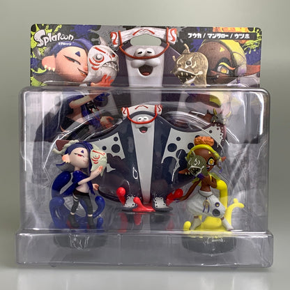 【中古品】 ニンテンドー amiibo すりみ連合セット[フウカ ウツホ マンタロー]（スプラトゥーンシリーズ） ゲーム周辺機器 任天堂 フィギュア 024-260306-em-02-min 万代Net店