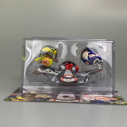 【中古品】 ニンテンドー amiibo すりみ連合セット[フウカ ウツホ マンタロー]（スプラトゥーンシリーズ） ゲーム周辺機器 任天堂 フィギュア 024-260306-em-02-min 万代Net店