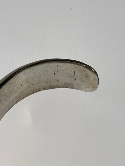 【中古品】【メンズ/レディース】  NAVAJO ナバホ STAMPED INGOT SILVER CUFF BRACELET C.1890～ スタンプド インゴット シルバー カフ ブレスレット インディアンジュエリー 191-250213-jt-04-min カラー：シルバー 万代Net店