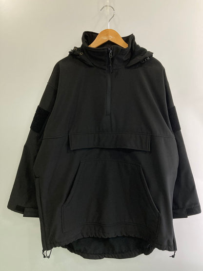 【中古品】【メンズ】  ROTHCO SOFT SHELL ANORAK JACKET ロスコ ソフトシェル アノラックジャケット アウター 146-250212-yn-19-min サイズ：L カラー：ブラック 万代Net店