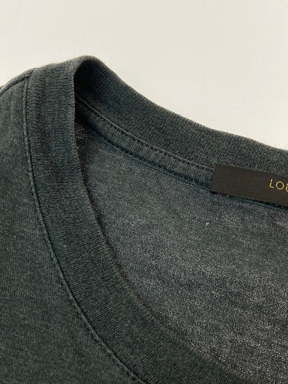 【中古品】【メンズ/レディース】 LOUIS VUITTON ルイ・ヴィトン LOGO L S TEE ロングスリーブティー 長袖Tシャツ ロンT  141-250205-em-02-min サイズ：XS カラー：グレー 万代Net店