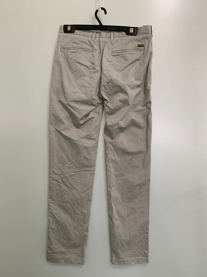 【中古品】【メンズ】 Barbour バーブァー 231MTR0606 NEUSTON PANTS ニューストンパンツ 155-250209-ks-55-min サイズ：W32×L32 カラー：ライトグレー 万代Net店