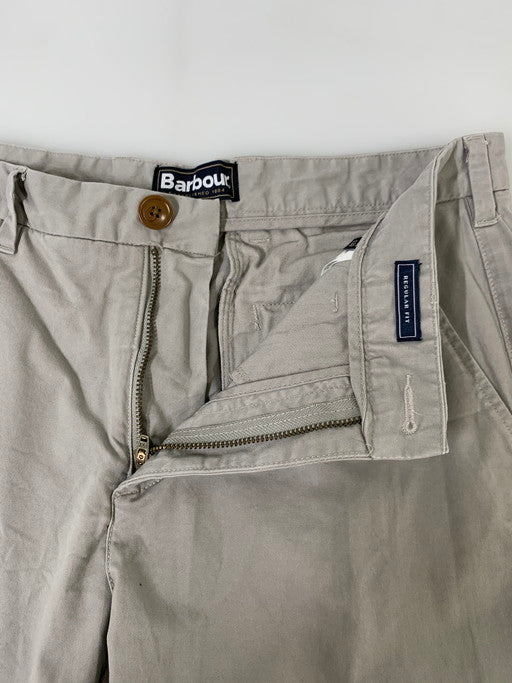 【中古品】【メンズ】 Barbour バーブァー 231MTR0606 NEUSTON PANTS ニューストンパンツ 155-250209-ks-55-min サイズ：W32×L32 カラー：ライトグレー 万代Net店