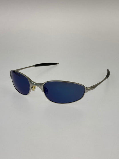 【中古品】【メンズ】 OAKLEY オークリー A WIRE THICK SUNGLASSES エー ワイヤー シック サングラス アイウェア 203-250213-jt-05-min カラー：シルバー 万代Net店