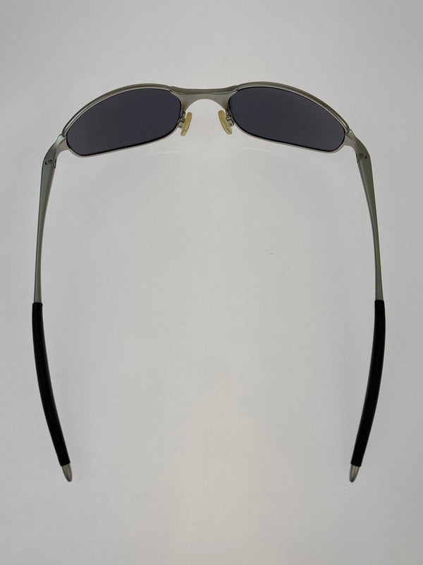 【中古品】【メンズ】 OAKLEY オークリー A WIRE THICK SUNGLASSES エー ワイヤー シック サングラス アイウェア 203-250213-jt-05-min カラー：シルバー 万代Net店