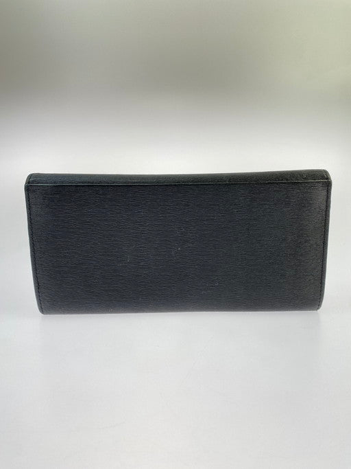 【中古品】【メンズ/レディース】 PORTER ポーター LONG WALLET ロングウォレット 長財布 201-250214-yn-16-min カラー：ブラック 万代Net店